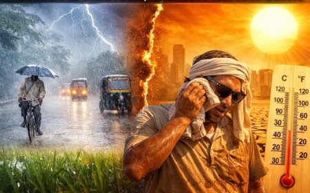 बिहार में मौसम का डबल अटैक: कहीं राहत की बूंदें, तो कहीं लू का कहर