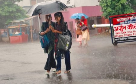 बिहार में बदला मौसम का मिजाज: गर्मी के बीच बारिश के आसार, कुछ जिलों में लू का अलर्ट