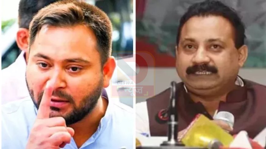 राज्यसभा शपथ पर तेजस्वी का तंज, अशोक चौधरी का पलटवार—इनकी घटिया सोच है