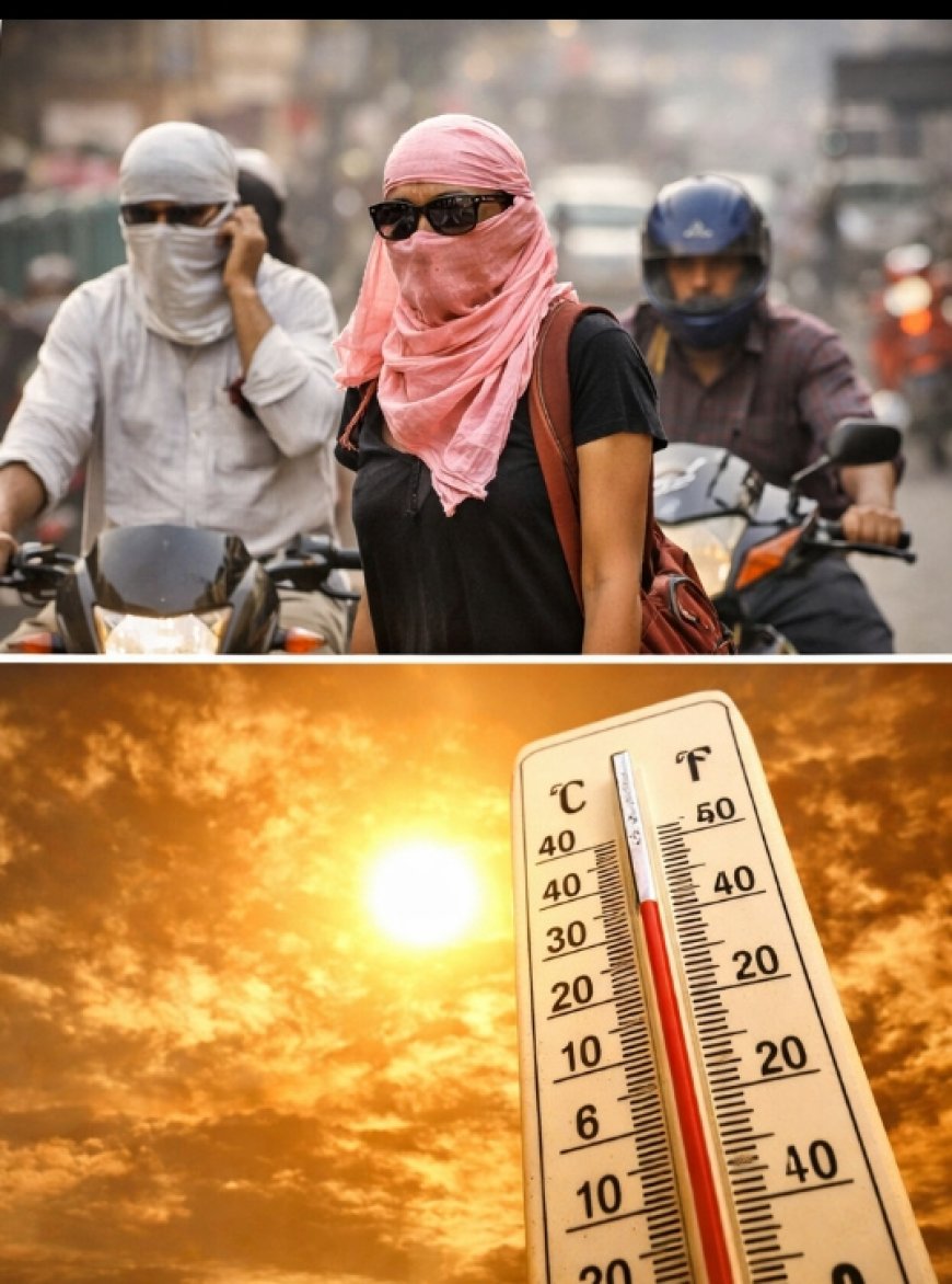 बिहार में भीषण गर्मी का कहर: कई जिलों में पारा 40°C पार, स्कूल टाइमिंग में बदलाव