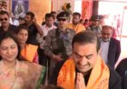 गौतम अदाणी पहली बार पहुंचे सारण, ग्रामीण आई केयर नेटवर्क और बड़े निवेश की घोषणा