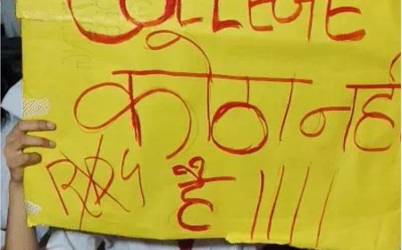 “कॉलेज है, कोठा नहीं” के नारों से गूंजा कैंपस, IGIMS नर्सिंग कॉलेज में दूसरे दिन भी जारी छात्राओं का प्रदर्शन