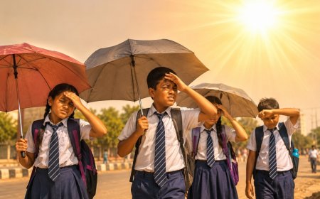 पटना में गर्मी का कहर, कक्षा 8 तक के स्कूलों की पढ़ाई अब सुबह 11 बजे तक