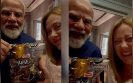 रोम में दिखी ‘Melodi’ की दोस्ती, PM मोदी ने जॉर्जिया मेलोनी को गिफ्ट की Melody चॉकलेट