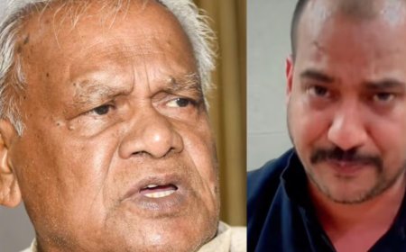 केंद्रीय मंत्री जीतन राम मांझी को धमकी देने वाला युवक पटना से गिरफ्तार,पूछताछ जारी