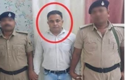 बेगूसराय में निगरानी की बड़ी कार्रवाई: माप-तौल विभाग का लिपिक रिश्वत लेते गिरफ्तार