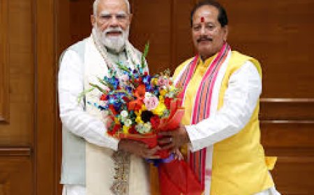 पीएम मोदी से मिले विजय सिन्हा, बिहार में कृषि क्षेत्र में हुई प्रगति समेत इन अहम मुद्दों पर हुई चर्चा