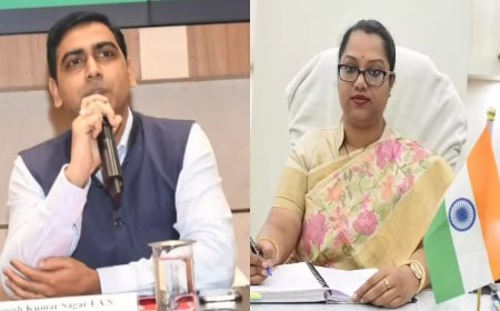 टेंडर माफिया रिशुश्री से साठगांठ पर बड़ा एक्शन, इन दो आइएएस अधिकारियों पर गिरी गाज
