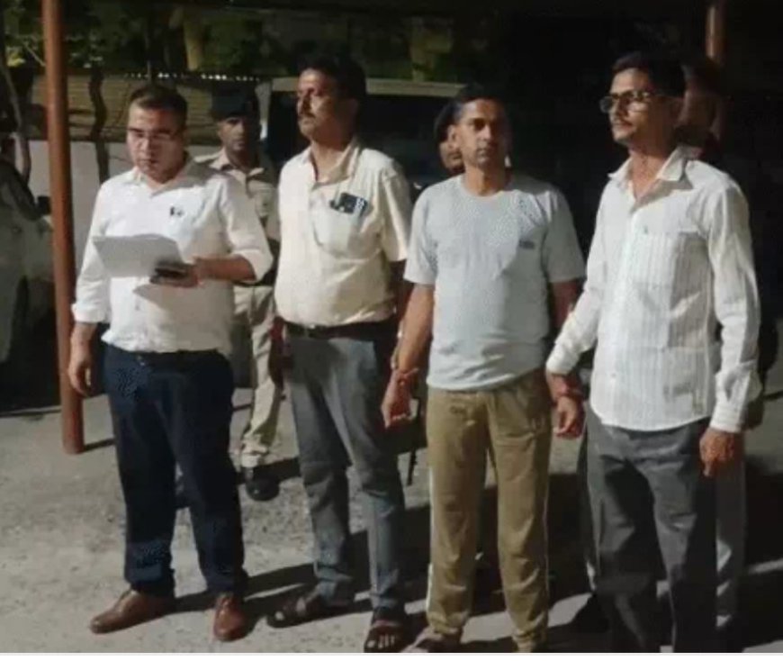 पटना में घूसखोरी पर बड़ी कार्रवाई: कदमकुंआ थाना के अपर थानाध्यक्ष 7 हजार रुपये लेते गिरफ्तार