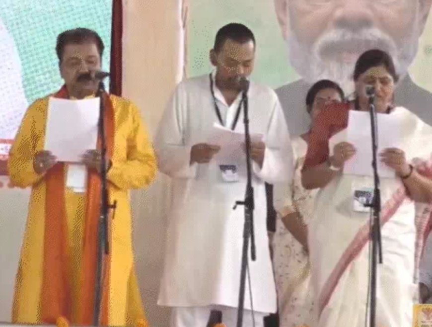 पटना के गांधी मैदान में ऐतिहासिक शपथ ग्रहण, सम्राट सरकार की नई टीम तैयार