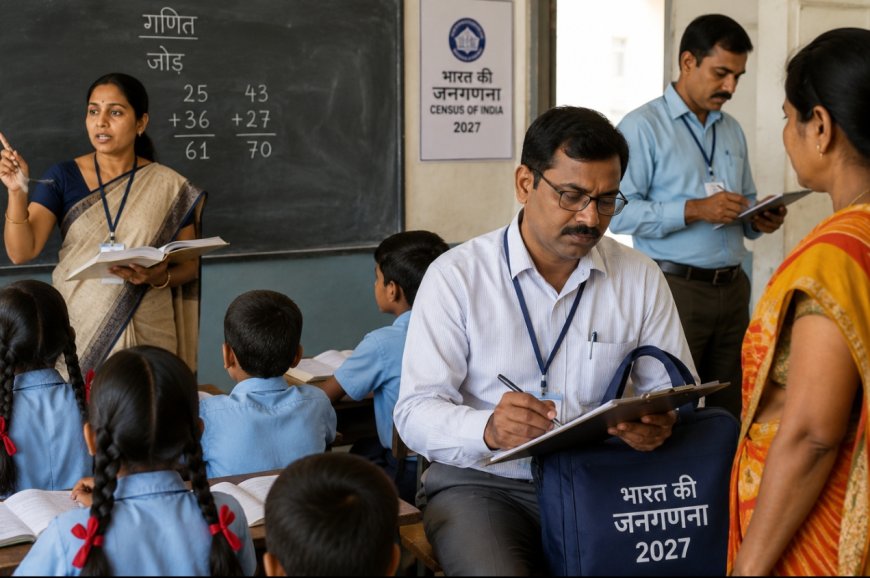 बिहार में शिक्षकों का कंफ्यूजन खत्म, स्कूल और जनगणना दोनों की जिम्मेदारी निभानी होगी