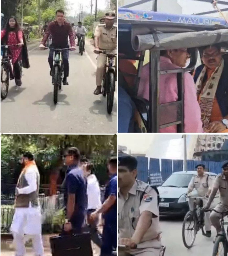 पैदल, साइकिल और ई-रिक्शा के सहारे चला बिहार, नो व्हीकल डे पर दिखी नई पहल