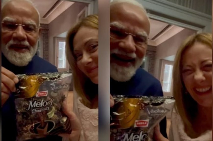 रोम में दिखी ‘Melodi’ की दोस्ती, PM मोदी ने जॉर्जिया मेलोनी को गिफ्ट की Melody चॉकलेट
