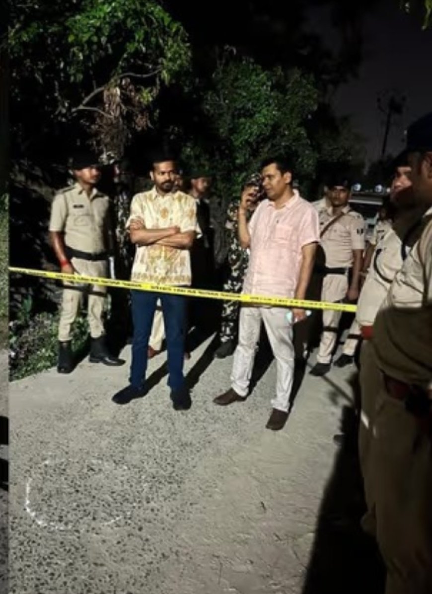 किशनगंज में देर रात पुलिस और अपराधियों के बीच मुठभेड़, कुख्यात बदमाश के पैर में लगी गोली