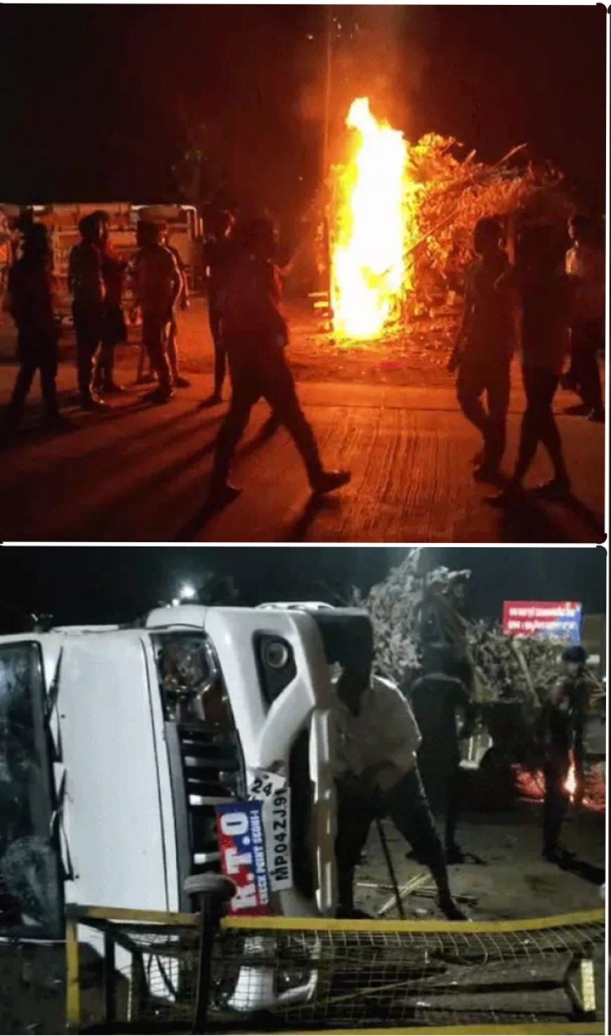 सिवनी में RTO टीम पर भड़के ड्राइवर, चेकपोस्ट पर तोड़फोड़