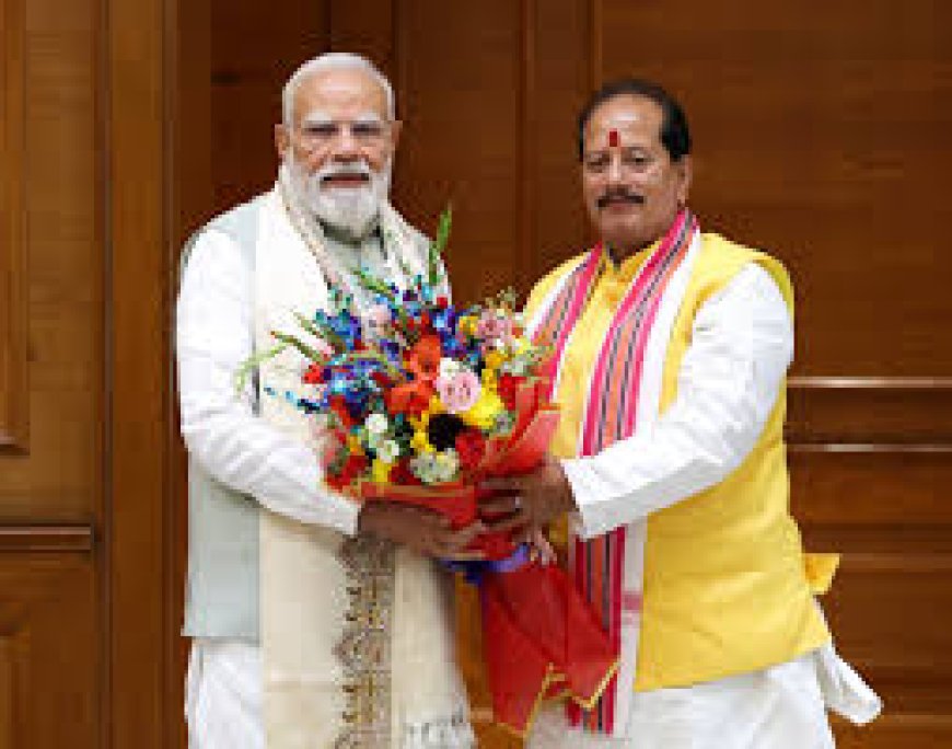 पीएम मोदी से मिले विजय सिन्हा, बिहार में कृषि क्षेत्र में हुई प्रगति समेत इन अहम मुद्दों पर हुई चर्चा