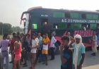 बिलौटी एनकाउंटर पर भड़का भोजपुर : पीएमसीएच से भरत तिवारी का शव आते ही आरा-बक्सर फोरलेन जाम, पुलिस पर पथराव 