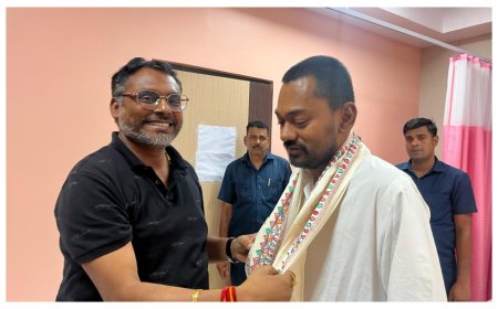 सारा हॉस्पिटल पहुंचे स्वास्थ्य मंत्री निशांत कुमार, स्वास्थ्य सुविधाओं की जमकर की सराहना 