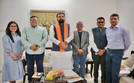 बिहार में गूगल स्थापित करेगा ग्लोबल कैपेबिलिटी सेंटर, दिल्ली में सीएम सम्राट से मिला प्रतिनिधिमंडल 