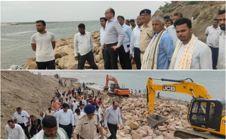 इस बार फिर डूबेगा जवनिया या प्रशासनिक पहल रंग लाएगी, इतने करोड़ से कराया जा रहा कटाव निरोधी कार्य ?