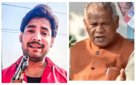 भरत तिवारी एनकाउंटर पर मांझी के बयान से घमासान: संगीन आरोपों से घिरे सलाहकार दानिश रिजवान पर उठने लगे सवाल
