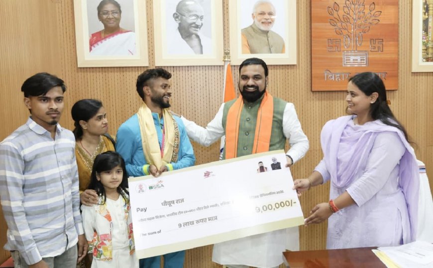 एशियाई एथलेटिक्स चैंपियनशिप में पदक जीतने वाले पीयूष को मिलेगी सरकारी नौकरी, मुख्यमंत्री ने दिया बड़ा सम्मान