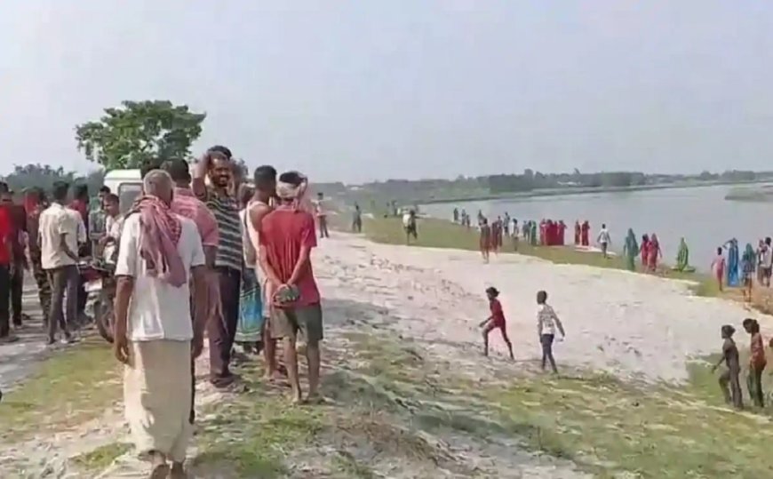 सुपौल में बड़ा हादसा : कोसी नदी में 25 मजदूरों से भरी नाव डूबी, मची चीख-पुकार; तैरकर बचे लोग, तीन बच्चे अस्पताल में भर्ती