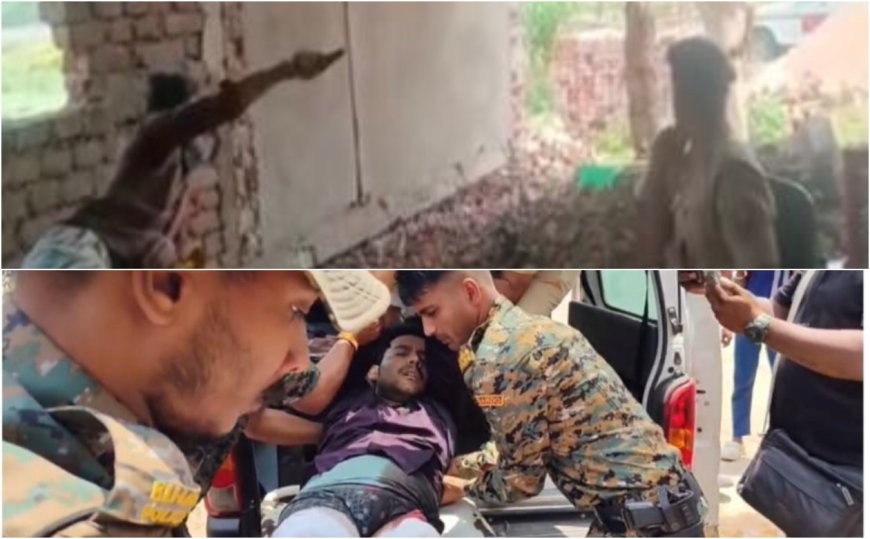 भोजपुर में दुस्साहस : पुलिस पर तानी थी पिस्टल, गिरफ्तारी के समय फेसबुक लाइव कर चलाई गोली; एनकाउंटर में लगी दो गोलियां