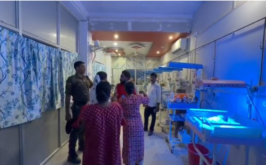 ताला तोड़ते ही कांप गई अफसरों की रूह, अंधेरे कमरे में वार्मर पर तड़पता मिला मासूम! 2 अस्पताल सील, 4 डॉक्टरों पर FIR