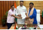 जनजातीय क्षेत्रों के विकास के लिए केंद्र से मांगा सौ करोड़ का विशेष पैकेज, केंद्रीय मंत्री से मिले लखेंद्र कुमार रौशन 