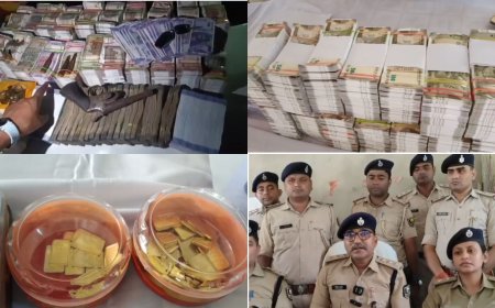 मोतिहारी में नकली नोट सिंडिकेट का भंडाफोड़ : एक करोड़ के जाली नोट और 38 सोने के बिस्कुट बरामद, मास्टरमाइंड सुलेमान व इम्तियाज गिरफ्तार