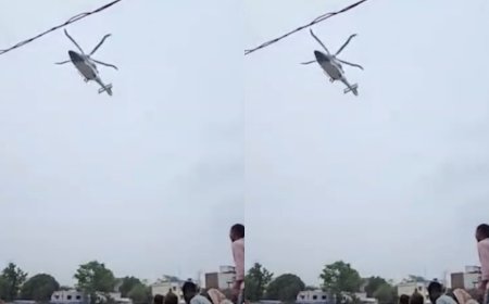 उड़ान भरते ही हवा में थमा सीएम सम्राट चौधरी का हेलीकॉप्टर, आखिर पायलट को क्यों करनी पड़ी 'होवर' ..अधिकारियों ने बताई ये वजह..?