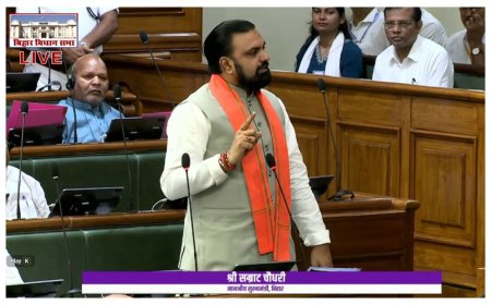 सूखे पर विधानसभा में हंगामा : वेल में पहुंचे विपक्षी विधायक, सीएम सम्राट चौधरी ने किसानों के लिए कर दिया बड़ा एलान