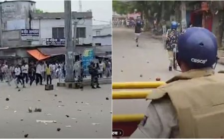 बिहार बंद के दौरान सिवान में भारी बवाल : उग्र प्रदर्शनकारियों ने पुलिस को बनाया निशाना, स्थिति पर काबू पाने को दस राउंड फायरिंग 