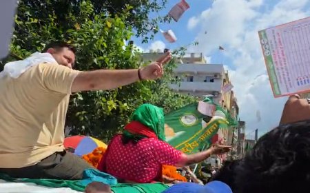 बांकीपुर में थमा प्रचार का शोर : आखिरी दिन बीजेपी और आरजेडी के कार्यकर्ता 'आमने-सामने', तेजस्वी के काफिले पर उड़ाए पैंपलेट