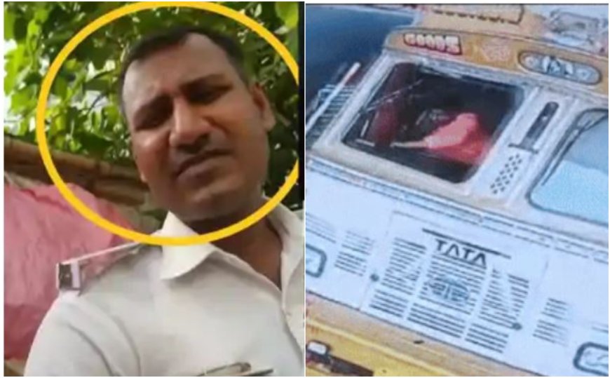 दीदारगंज टोल प्लाजा पर खाकी शर्मसार: ट्रैफिक पुलिस का 'मंथली' खेल कैमरे में कैद, सौ रुपये रोज पर कटता है 'नो-चेकिंग' पास