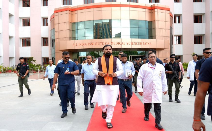 पटना एम्स को जल्द मिलेगी और 24 एकड़ भूमि, मुख्यमंत्री बोले-बर्न पेशेंट के लिये स्कीन स्टोरेज की होगी व्यवस्था