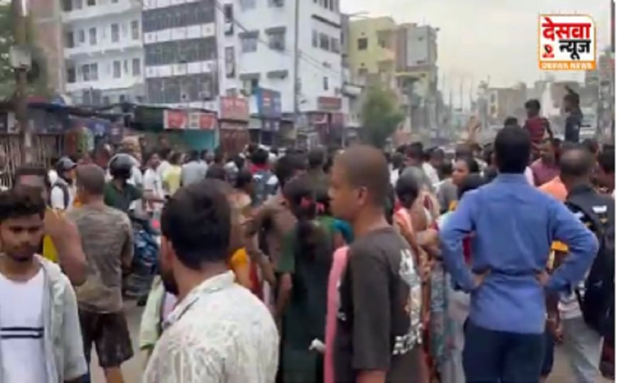 पटना में युवक के अपहरण के बाद भारी बवाल, सड़क पर टायर जलाकर प्रदर्शन, जन सुराज के प्रशांत किशोर ने दिया अल्टीमेटम