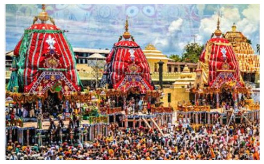 पुरी में भगवान जगन्नाथ की रथयात्रा में उमड़े लाखों श्रद्धालु, भीषण गर्मी और भगदड़ जैसी स्थिति में एक की मौत, कई घायल