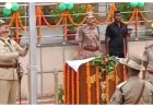 पुलिस मुख्यालय में गरिमामय समारोह : 80वें स्वतंत्रता दिवस पर डीजीपी विनय कुमार ने फहराया तिरंगा