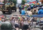 डाकबंगला पर बंकर गाड़ी तैनात, आईपीएस अधिकारी के सामने लगे पुलिस गो बैक के नारे; पटना में भयंकर जाम