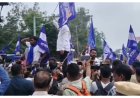 आजाद समाज पार्टी और भीम आर्मी का लोकभवन मार्च शुरू; छावनी में तब्दील हुई राजधानी; पुलिस और सीआरपीएफ के जवान तैनात