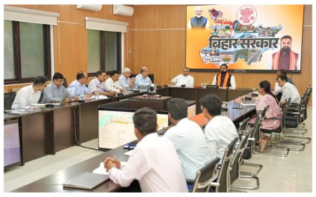 जेपी गंगा पथ को मिलेगा विश्वस्तरीय स्वरूप, मुख्यमंत्री ने समग्र विकास कार्यों में तेजी लाने के दिए निर्देश