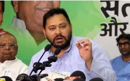 ईओ हत्याकांड में काम के दबाव की थ्योरी पर भड़के तेजस्वी, कहा-ड्राइवर पर सारा ठीकरा फोड़ना बचकाना लॉजिक, विधायक और आईजी...? 