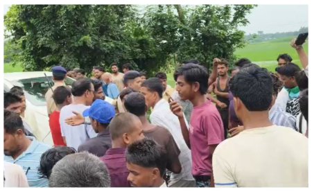 सुपौल में एनएच-327 पर बस ने बाइक सवार को रौंदा, युवक की मौके पर मौत; महिला और मासूम बच्चा गंभीर, पिपरा के पथरा चौक के पास हादसा