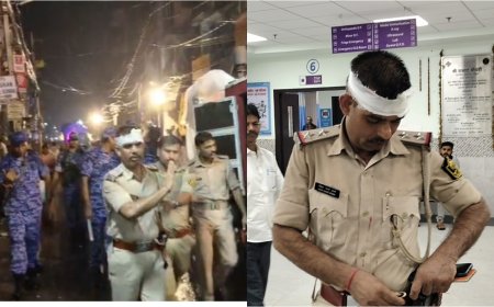 पटनासिटी में चेहल्लुम जुलूस के दौरान दो अखाड़ों के लोग भिड़े, हंगामा शांत कराने पहुंचे खाजेकलां थानाध्यक्ष का सिर फटा