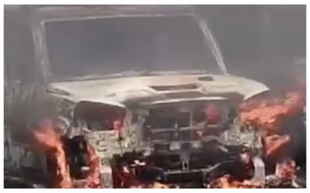 पटना में जीरो माइल के पास तेज रफ्तार बस ने युवक को रौंदा, गुस्साए लोगों ने दो पुलिस वाहन समेत दस गाड़ियां फूंकी 