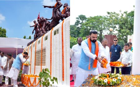 शहीद दिवस पर राजकीय समारोह : अमर स्वतंत्रता सेनानियों को याद कर उन्हें अर्पित की गई भावभीनी श्रद्धांजलि 