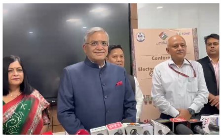 मुख्य निर्वाचन आयुक्त का दो दिवसीय बिहार दौरा : पटना के ज्ञान भवन से देश भर के लिए लॉन्च होगा ऐप, युवा मतदाताओं को मिलेगी बड़ी मदद
