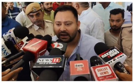 बिहार में पूर्ण शराबबंदी महज छलावा; तेजस्वी यादव का बड़ा हमला, कहा-हर ब्रांड की हो रही होम डिलीवरी..19 को लोकभवन मार्च 